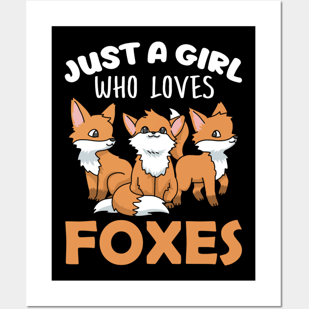Fox Gifts Women Fox Gifts Girls Fox Lover Love Foxes Fox Wall Art by PomegranatePower